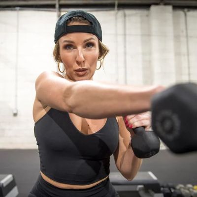 Picture of Skylene Montgomery during her gymming